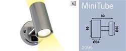 Spotlampe "Minitube" D2 12V USB